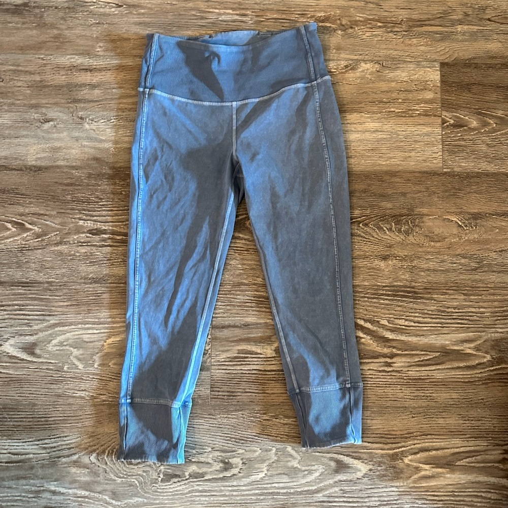 LULULEMON ribbed acid wash sweatpants size 8